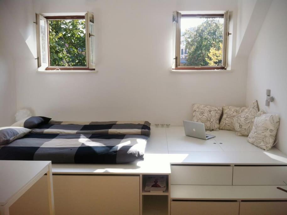 The Cute, Sunny Apartment In The Center +P Laibach Exterior foto